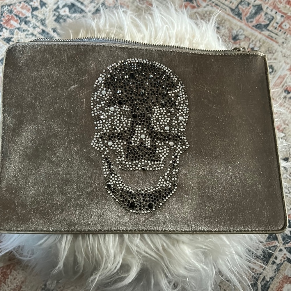Ah!Dorned Large Velvet / Velour Wristlet